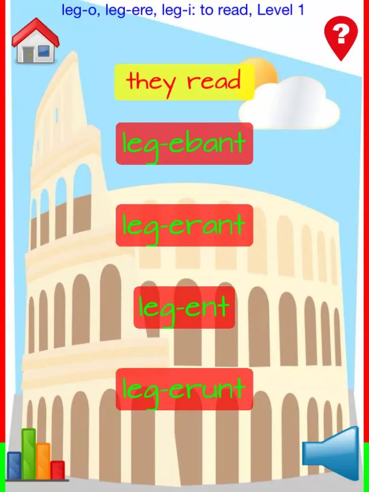 Common Entrance/ KS3 Latin Verbs iPad  スクリーンショット
