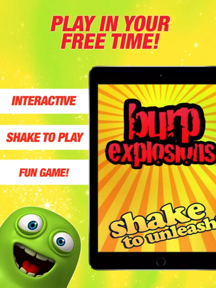 Burp Explosions! Funny Prank iPad  स्क्रीनशॉट