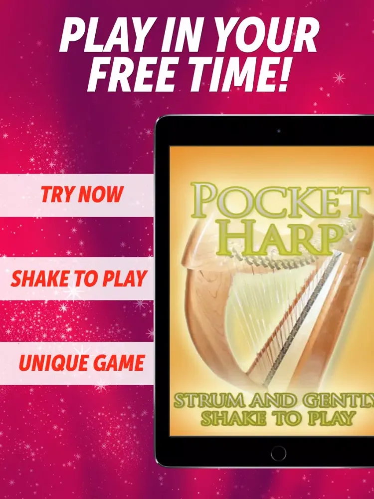 Pocket Harp FREE iPad  سکرین شاٹس