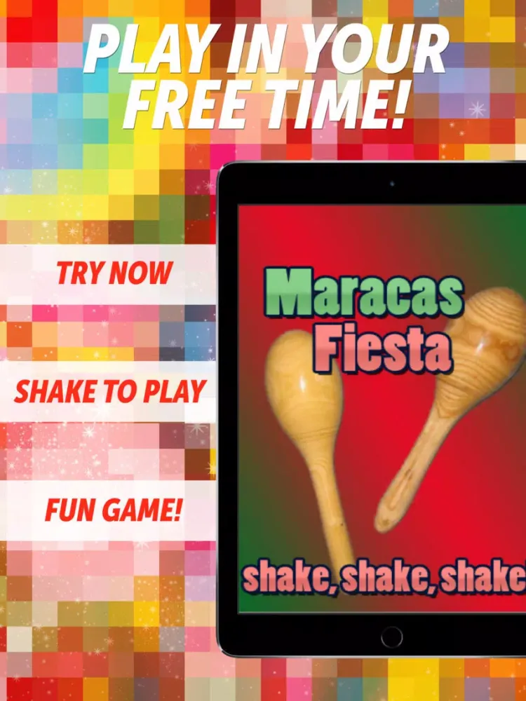 ภาพหน้าจอของ Mexican Maracas Fiesta iPad 