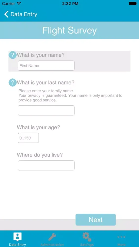Capturas de pantalla de Blaise Data Entry 5.4.5