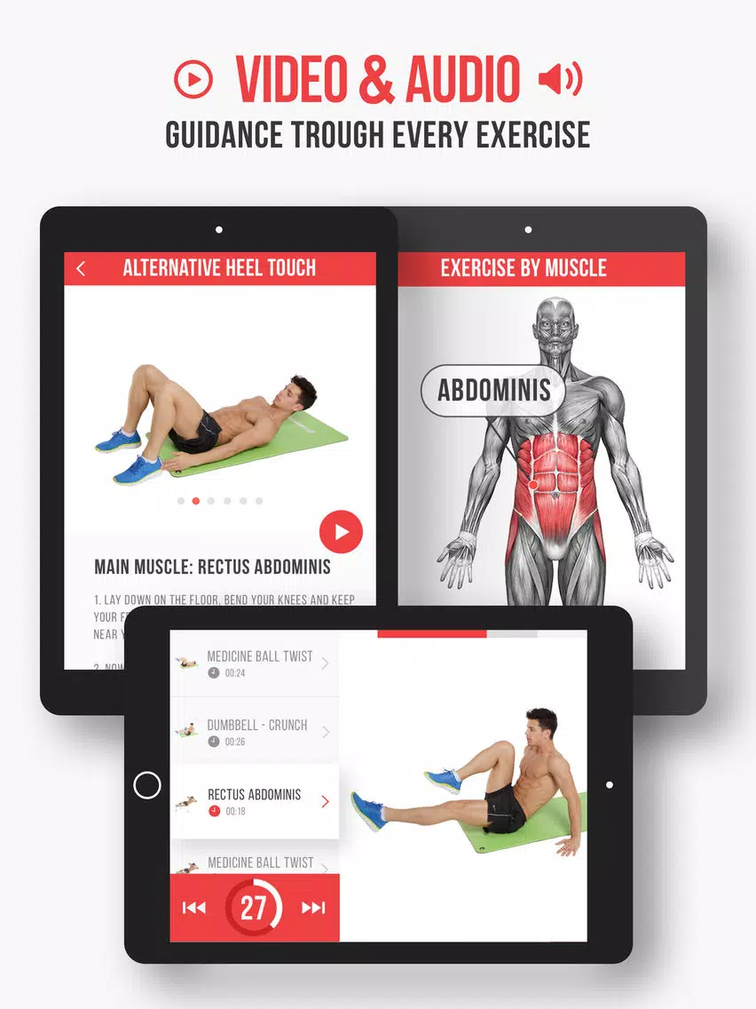 Screenshot di VGFIT ABS iPad 