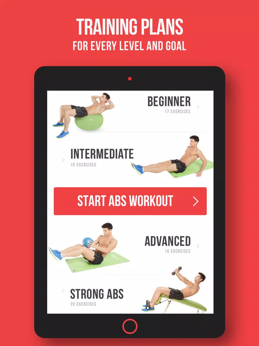 Screenshot di VGFIT ABS iPad 