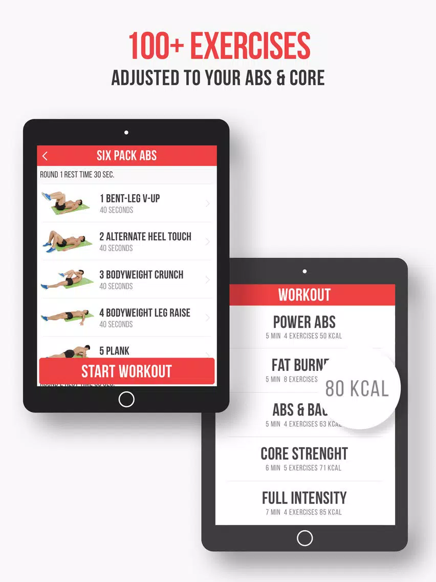 Screenshot di VGFIT ABS iPad 