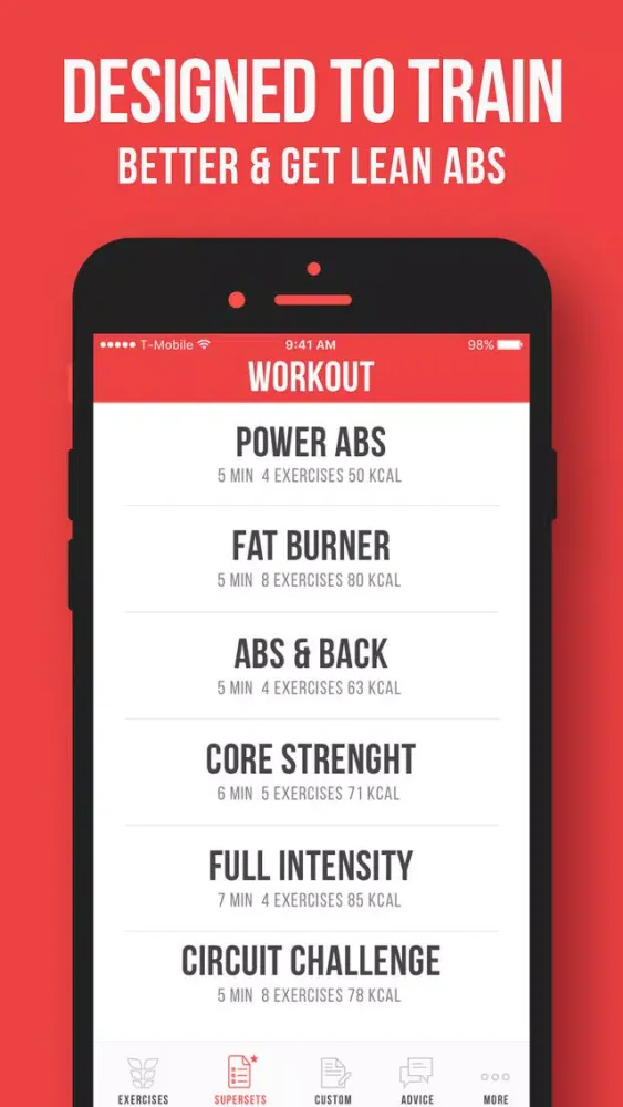 Ảnh chụp màn hình của VGFIT ABS