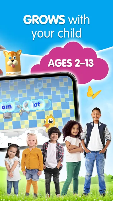Tangkapan skrin Reading Eggs - Learn to Read