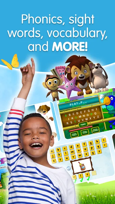 Tangkapan skrin Reading Eggs - Learn to Read
