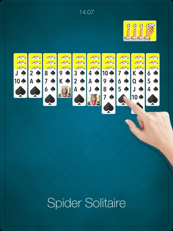 Capturas de tela do Spider Solitaire◆ iPad 