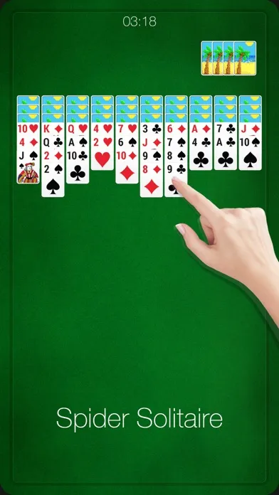 Capturas de tela do Spider Solitaire◆