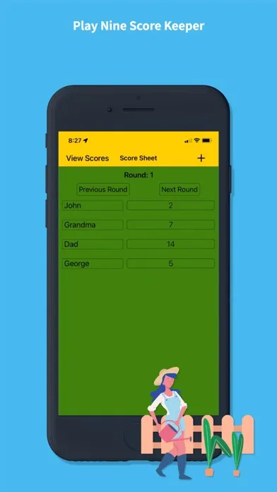 PlayNine Scorekeeping App应用截图