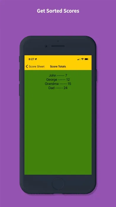 PlayNine Scorekeeping App应用截图