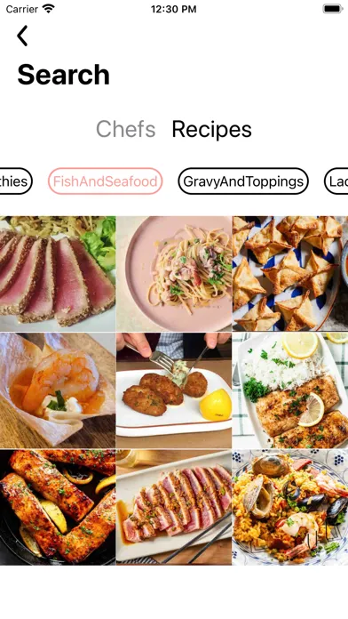 Tangkapan skrin Chopp - Recipes by Chefs