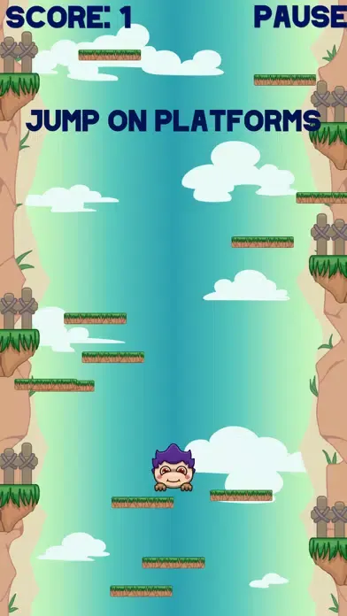 Monster Jump Vertical Scroller应用截图