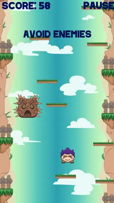 Monster Jump Vertical Scroller应用截图