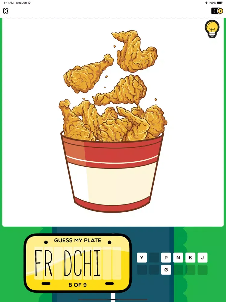 Screenshot di Playtz - Vanity Plate Scramble iPad 