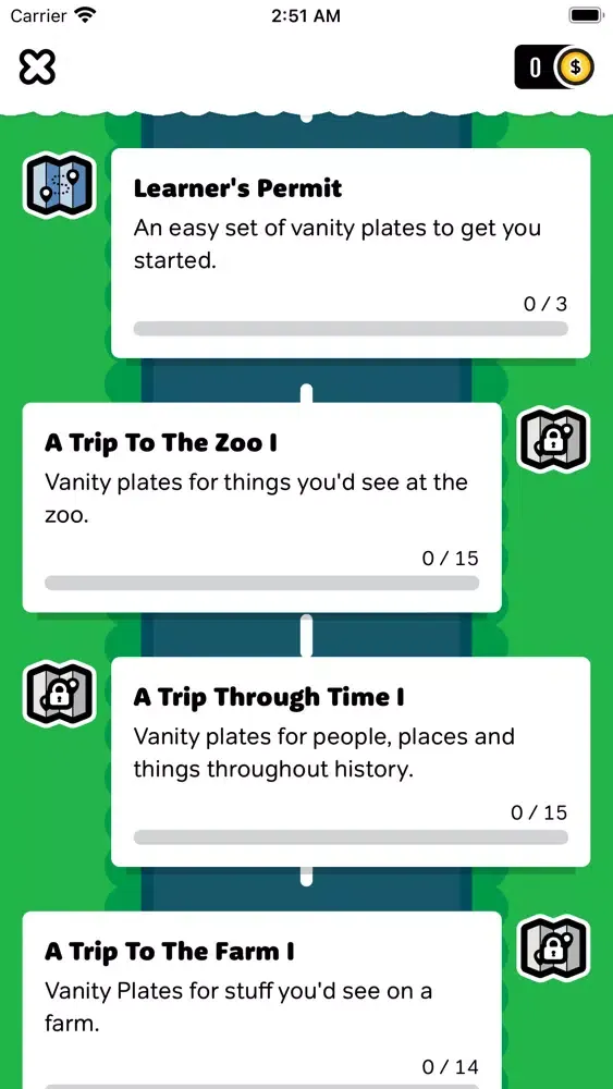 Screenshot di Playtz - Vanity Plate Scramble