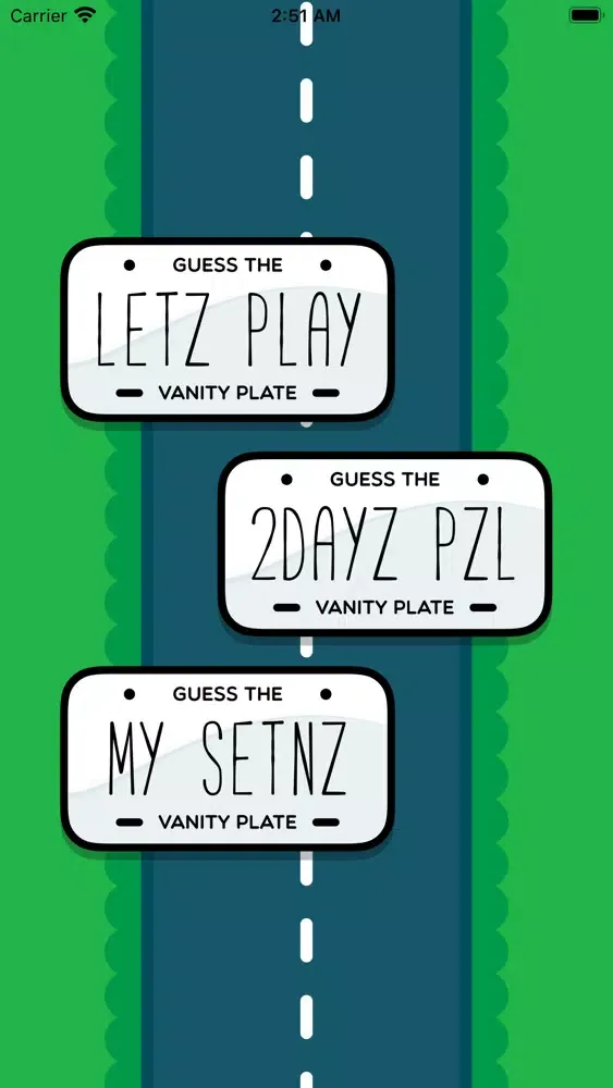 Screenshot di Playtz - Vanity Plate Scramble
