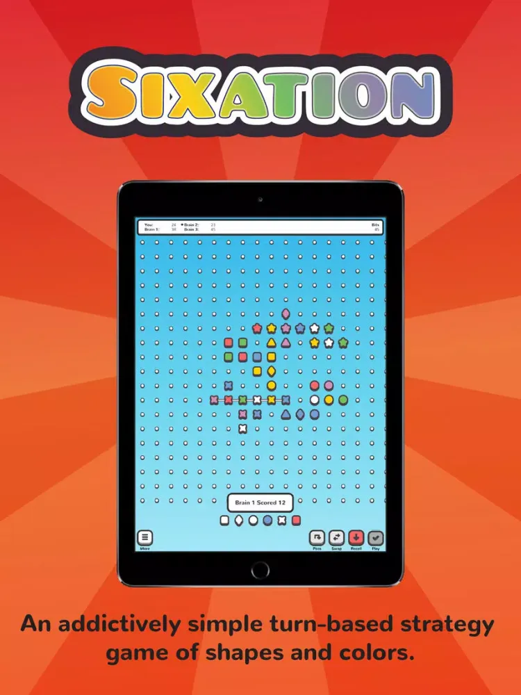 Capturas de tela do Sixation iPad 