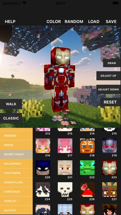 Custom Skin Creator HD Ekran Görüntüleri