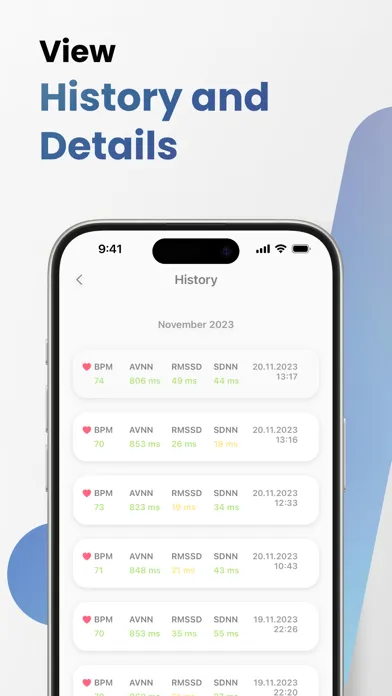 Heartlity - Heart Rate Monitor স্ক্রিনশট