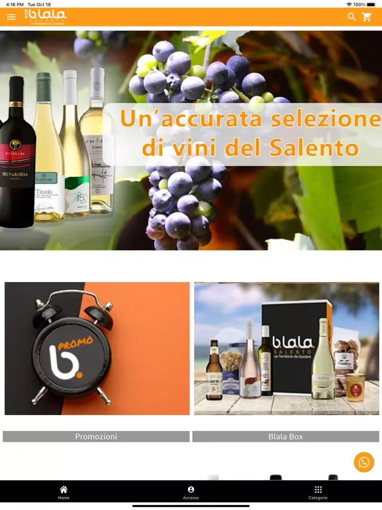 Capturas de pantalla de Blala Salento iPad 