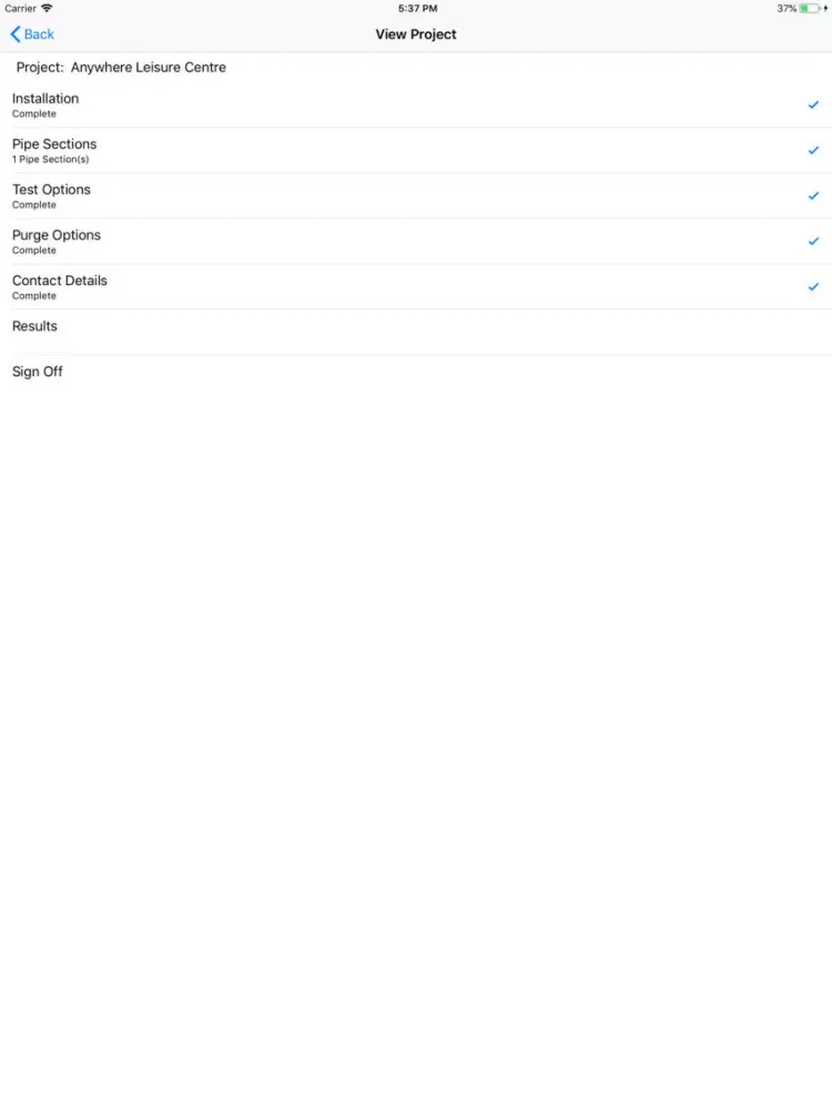UP1Calc Test & Purge iPad  스크린샷