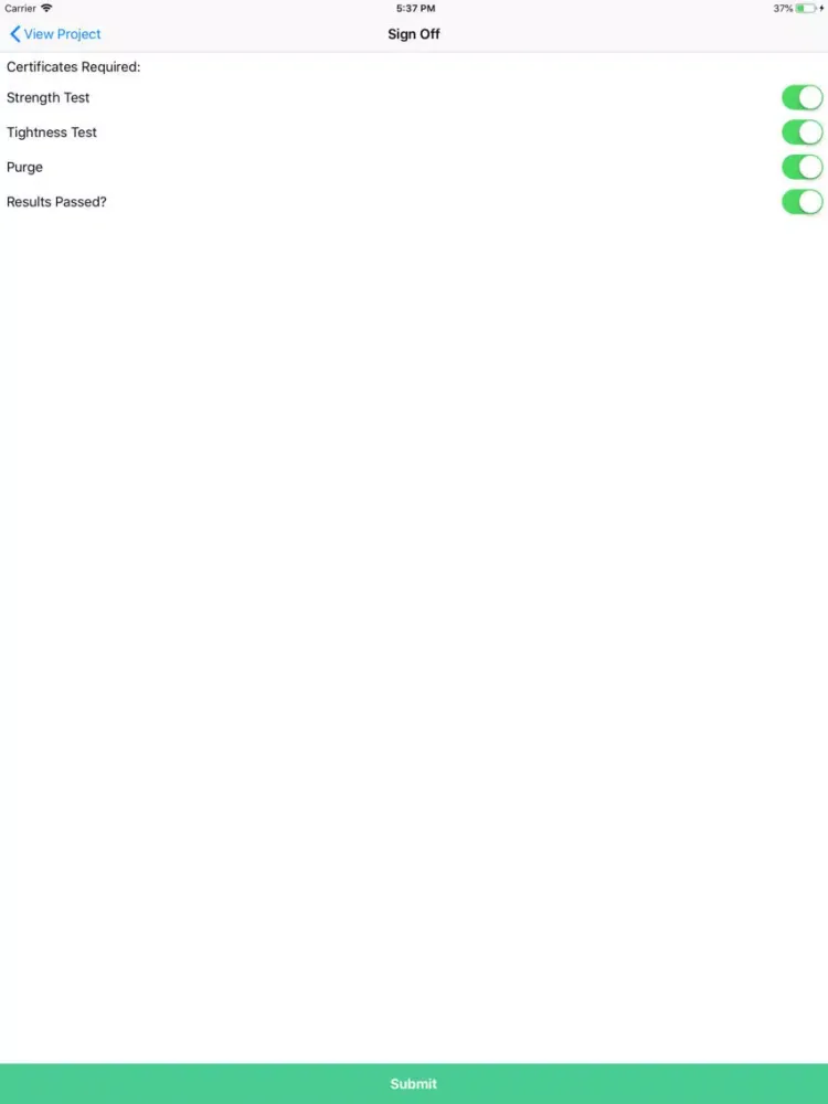 UP1Calc Test & Purge iPad  스크린샷