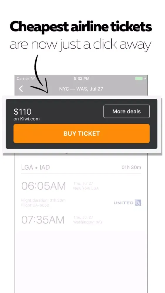 All american airlines in app Screenshots