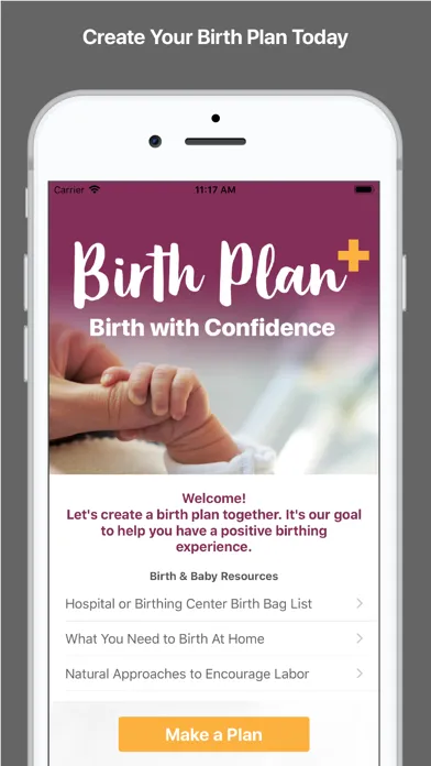 Birth Plan Plus Screenshots