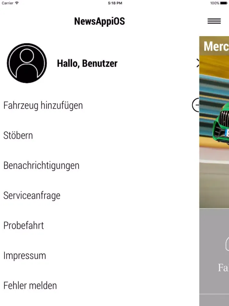 Capturas de tela do Autodienst Hoppegarten iPad 
