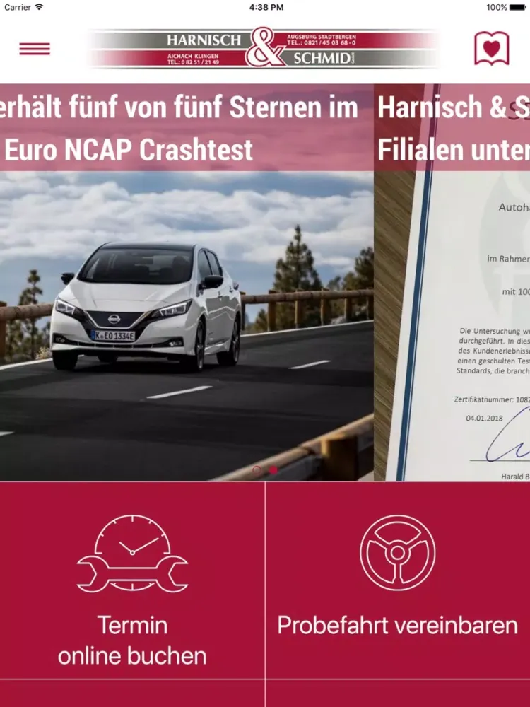 Zrzuty ekranu Harnisch & Schmid GmbH iPad 