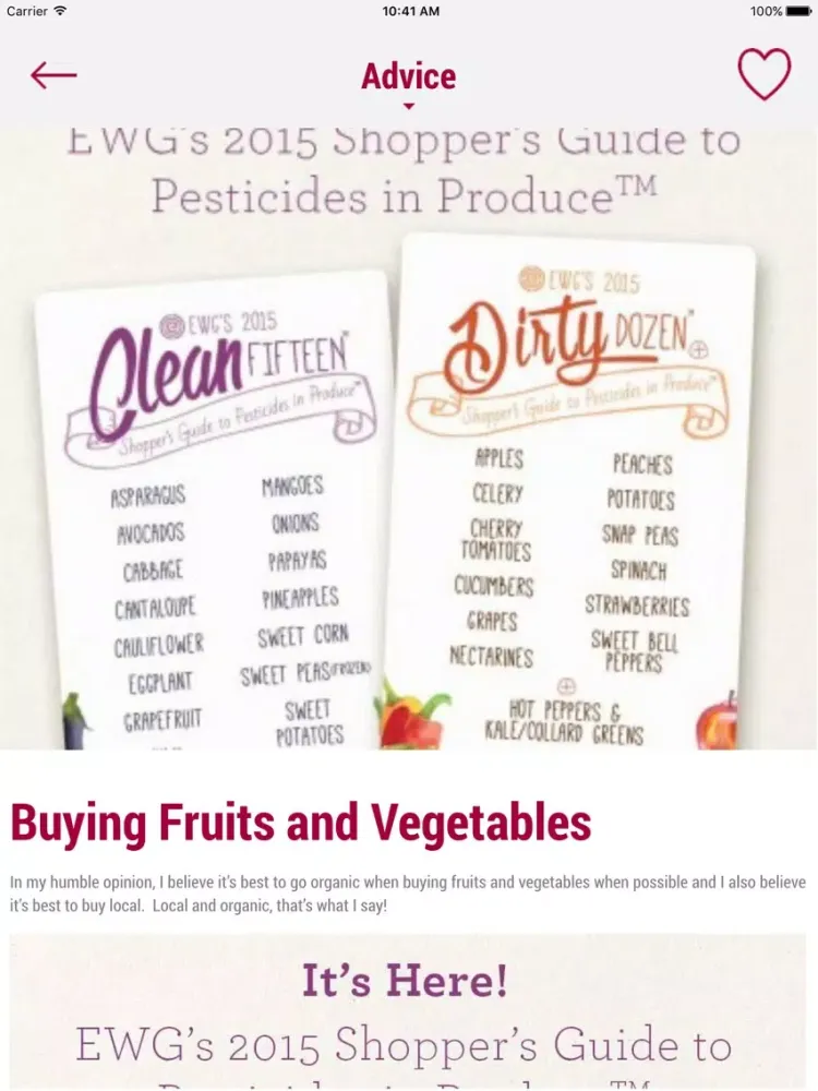 ภาพหน้าจอของ Love Plant Based iPad 