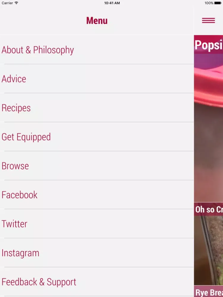 ภาพหน้าจอของ Love Plant Based iPad 