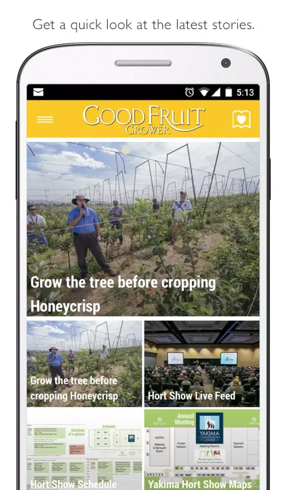 Ảnh chụp màn hình của Good Fruit Grower Magazine