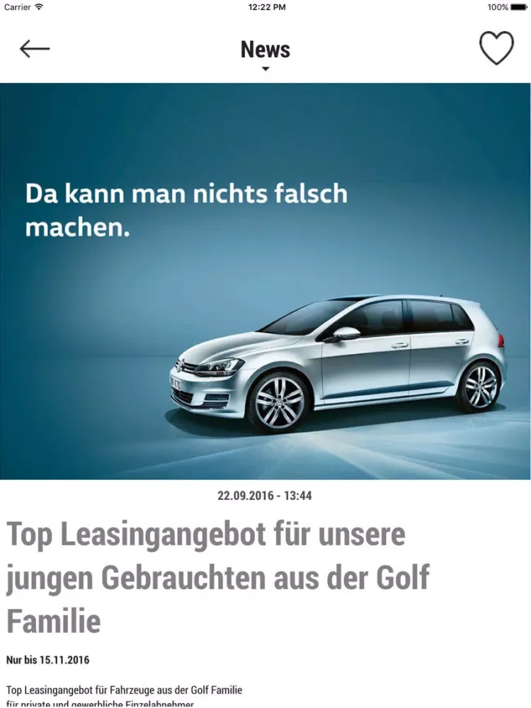Capturas de pantalla de Autohaus Hildesheim: nah & gut iPad 