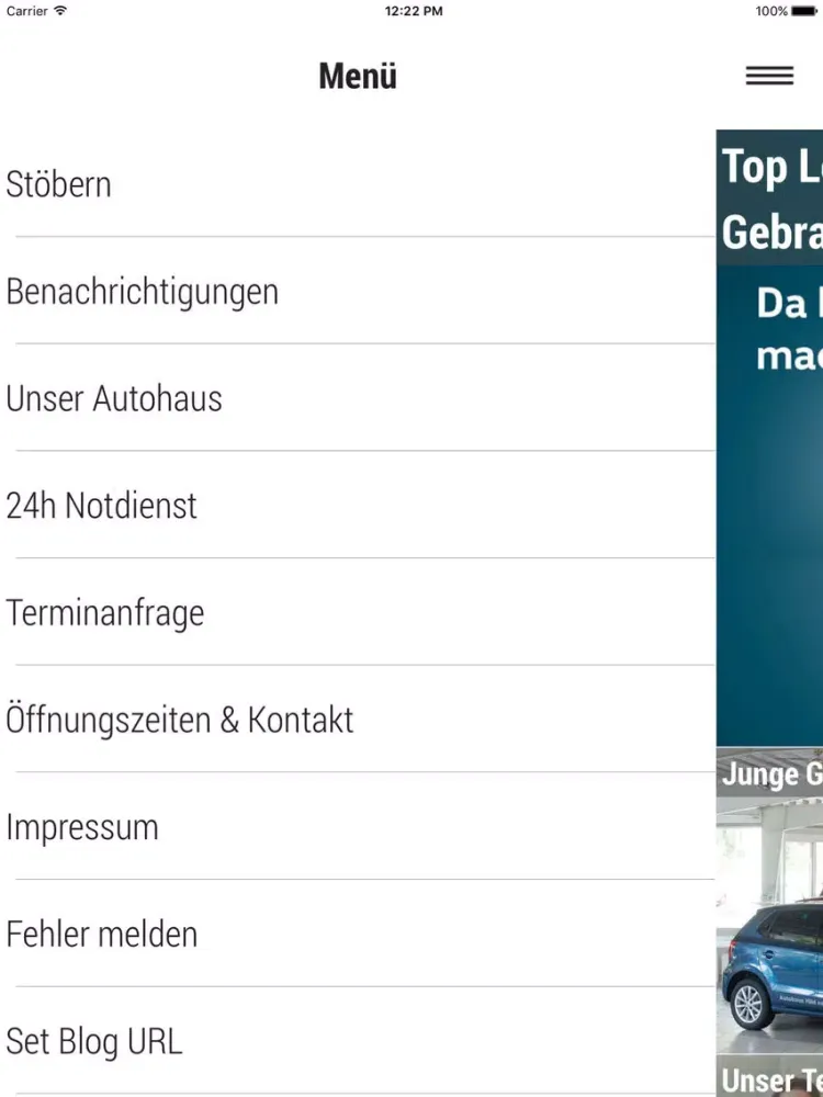 Capturas de pantalla de Autohaus Hildesheim: nah & gut iPad 