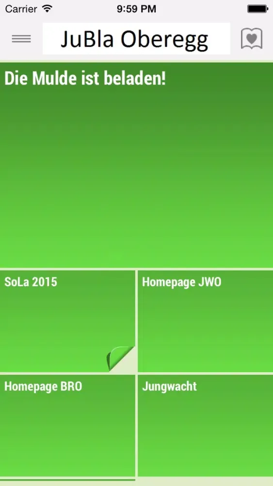 Screenshot di JuBla Blog