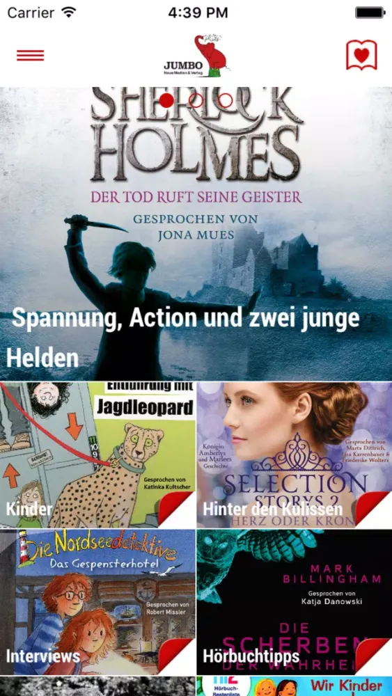 JUMBO Neue Medien & Verlag سکرین شاٹس