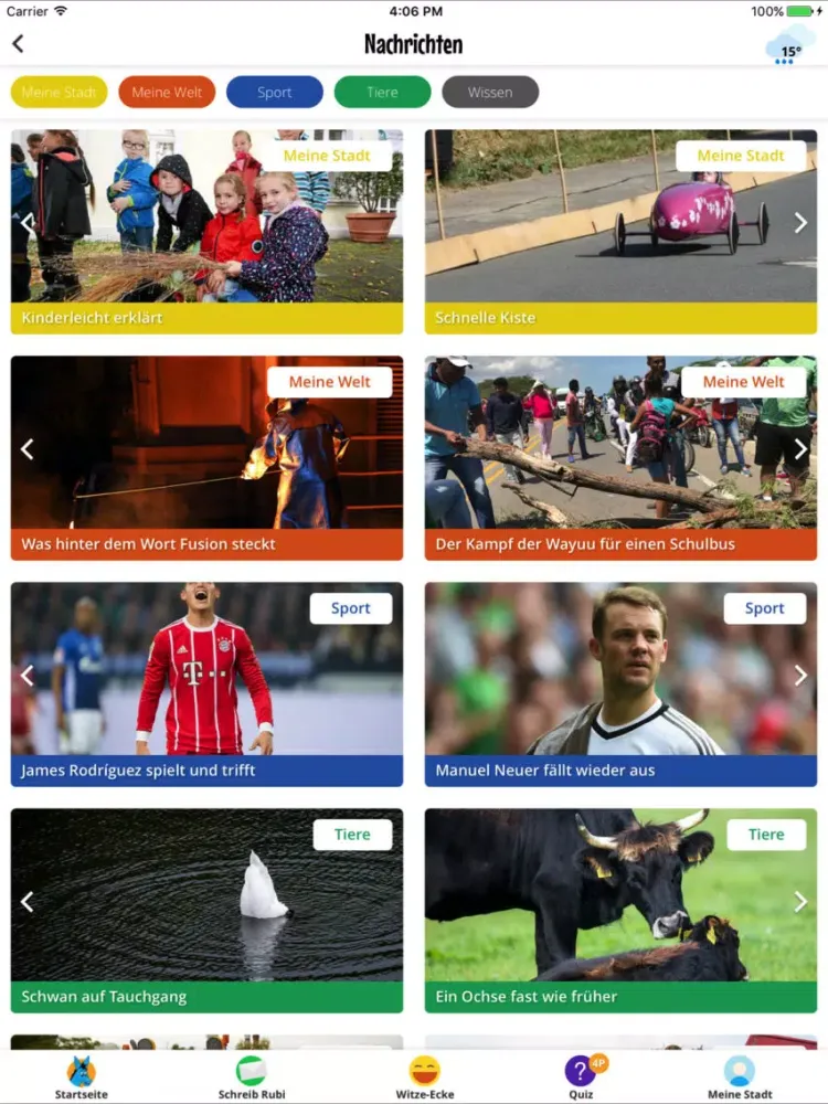 Rubis Welt iPad  Screenshots