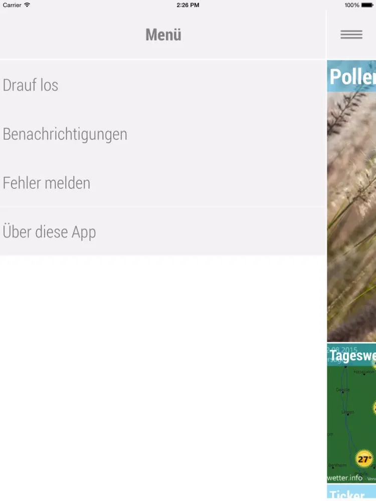 Emslandwetter.info iPad  スクリーンショット