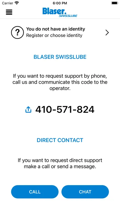 Tangkapan layar Blaser Remote Care