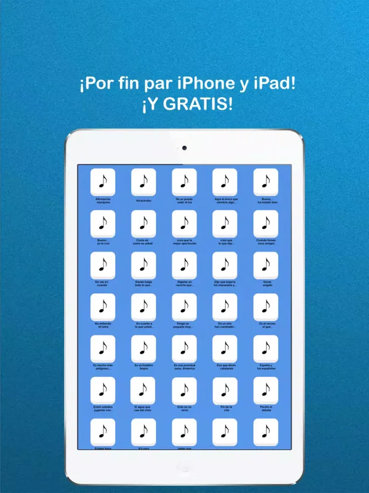 Frases del presidente divertidas iPad 應用截圖
