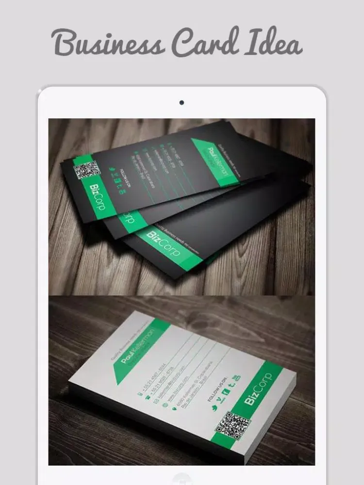 Tangkapan skrin Business Card Designs Ideas - Best Collection Of Business Card Design Catalogue iPad 