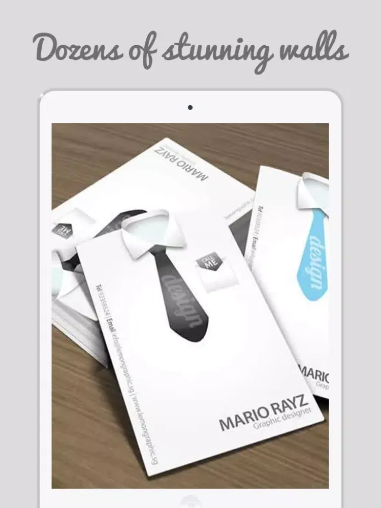 Tangkapan skrin Business Card Designs Ideas - Best Collection Of Business Card Design Catalogue iPad 