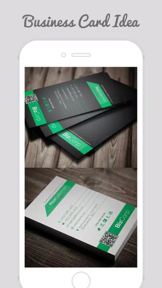 Tangkapan skrin Business Card Designs Ideas - Best Collection Of Business Card Design Catalogue