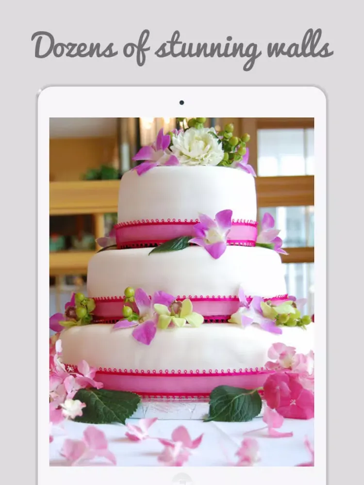 Capturas de tela do Cake Wallz - Sweet Birthday Cake Wallpapers iPad 
