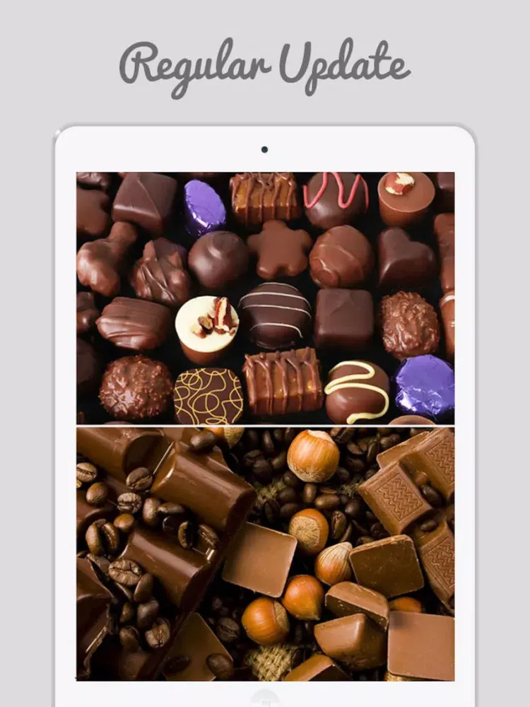 Chocolate Wallz - Sweet Chocolate Wallpapers iPad  Screenshots