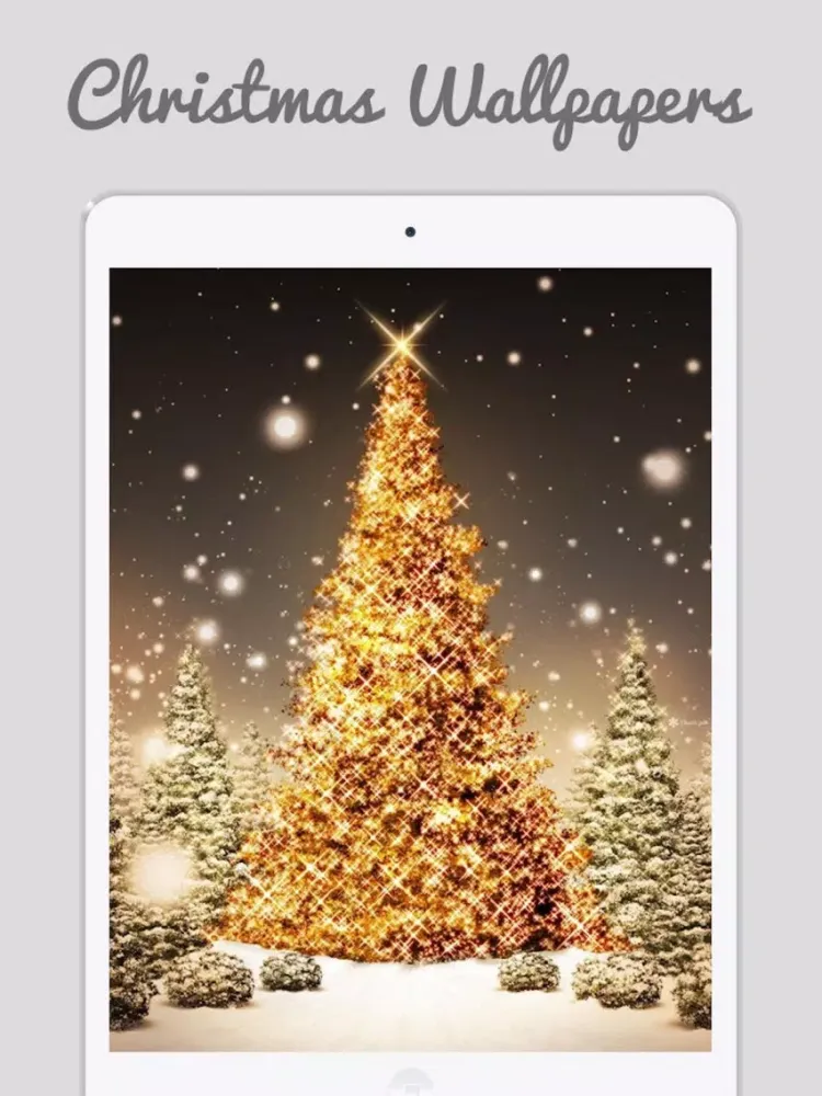 Christmas Wallz - Beautiful Christmas Wallpapers iPad 應用截圖
