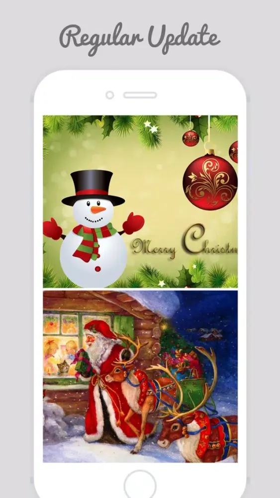 Christmas Wallz - Beautiful Christmas Wallpapers應用截圖