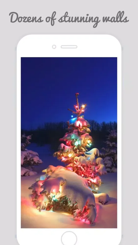 Christmas Wallz - Beautiful Christmas Wallpapers應用截圖